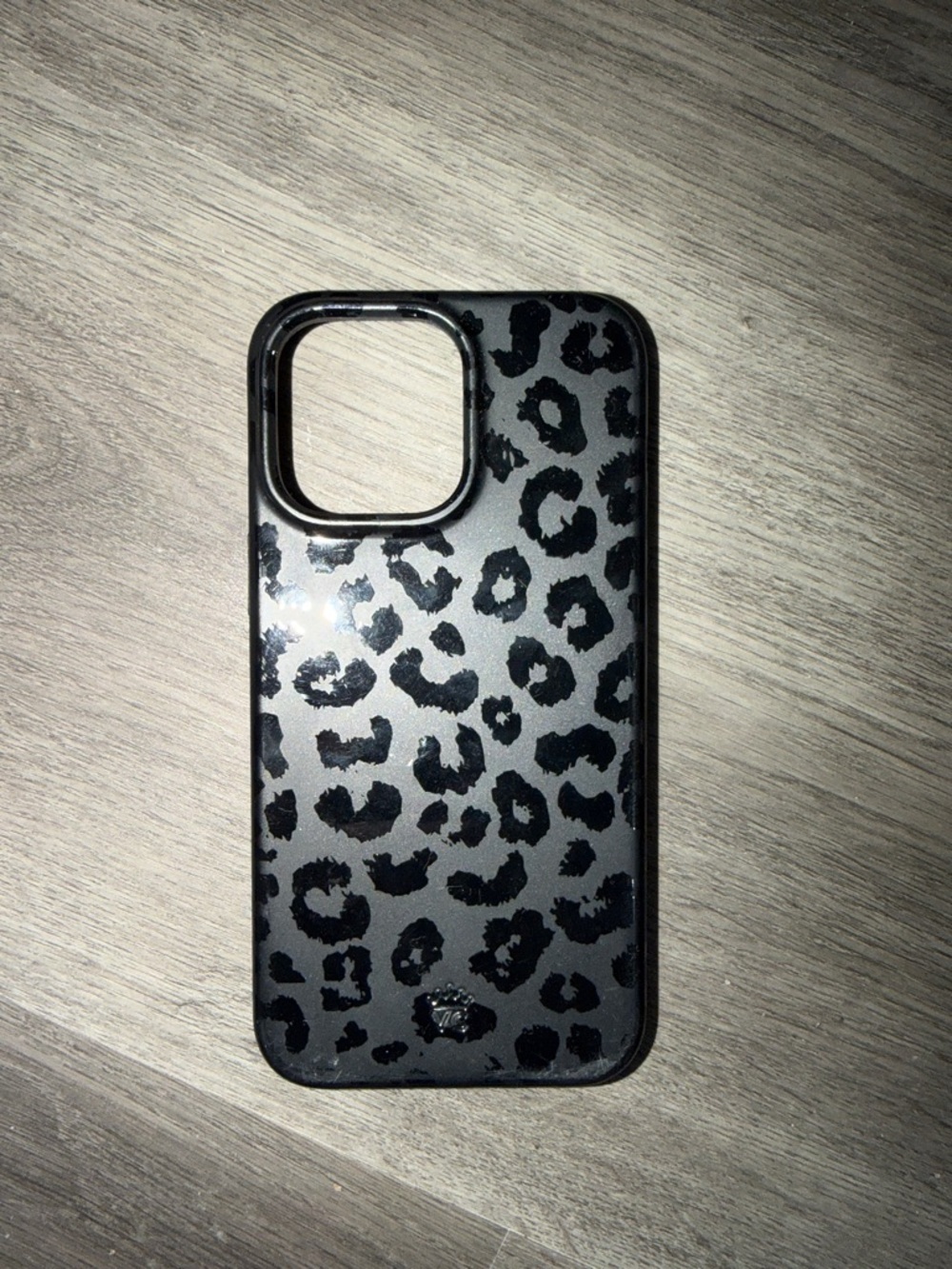 Velvet Caviar Black Leopard Print iPhone Case - MagSafe